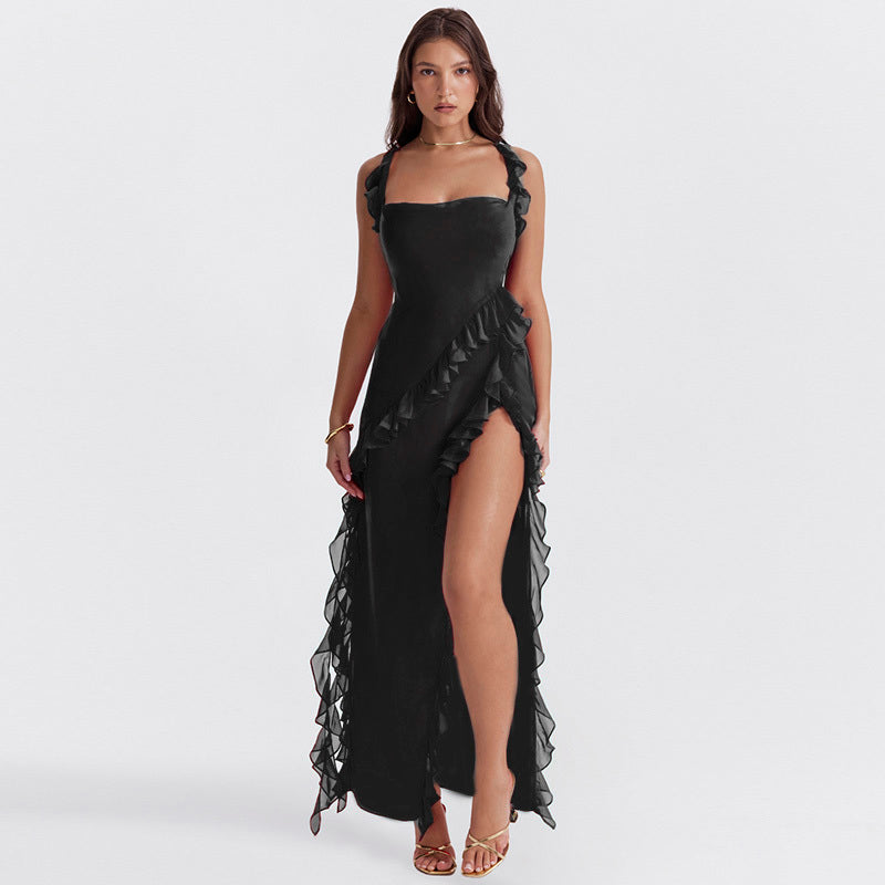 Laluna® | Stralende Jurk met Ruffles