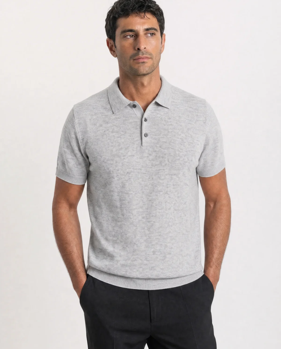 Luné® | Victor — Klassieke Gebreide Polo