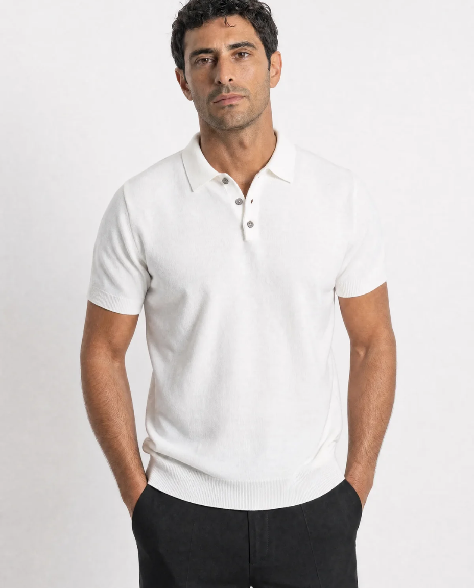 Luné® | Victor — Klassieke Gebreide Polo