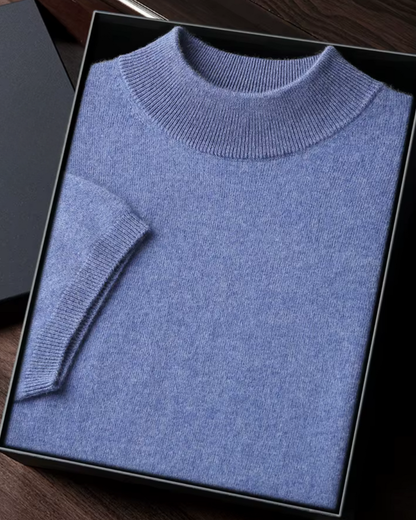 Zalecta | Tijdloze Mock Neck Shirt