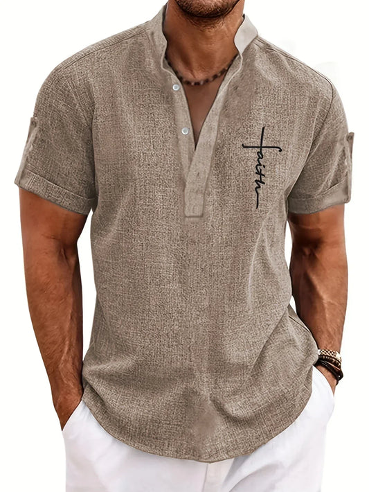 Zalecta | Moderne Polo met Opstaande Kraag