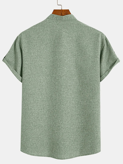 Zalecta | Moderne Polo met Opstaande Kraag