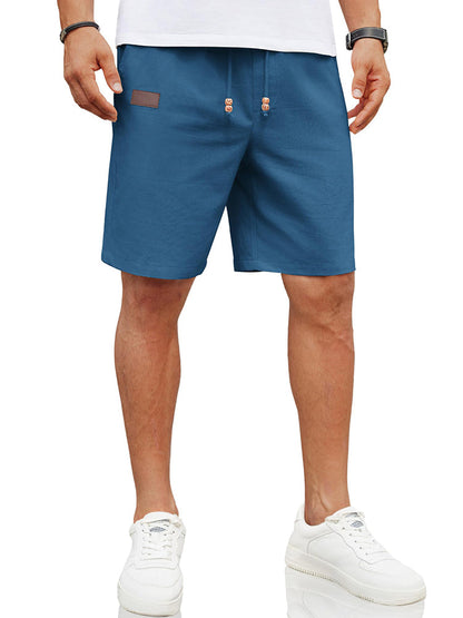 Casual Linen Blend Summer Shorts (US Only)