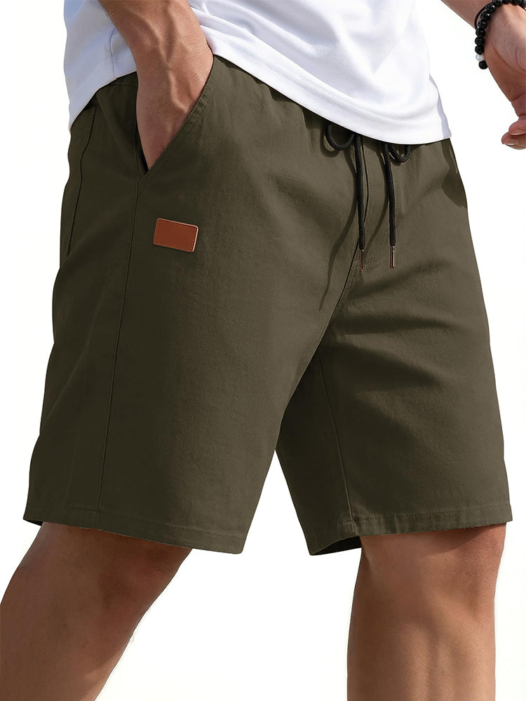 Casual Cotton Blend 9" Chino Shorts (US Only)