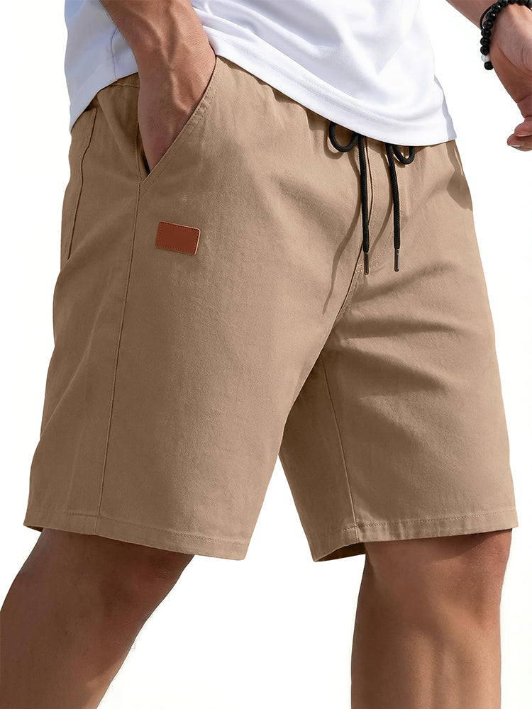 Casual Cotton Blend 9" Chino Shorts (US Only)