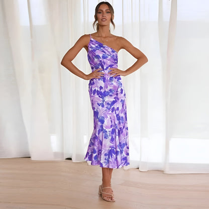 Laluna® | Elegante Maxi-jurk met Bloemenprint