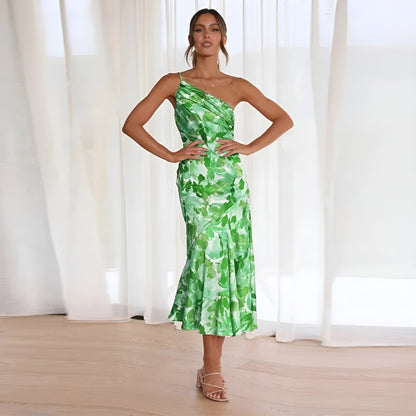 Laluna® | Elegante Maxi-jurk met Bloemenprint