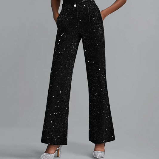 Luné® | Élodie — Elegante Glitterbroek