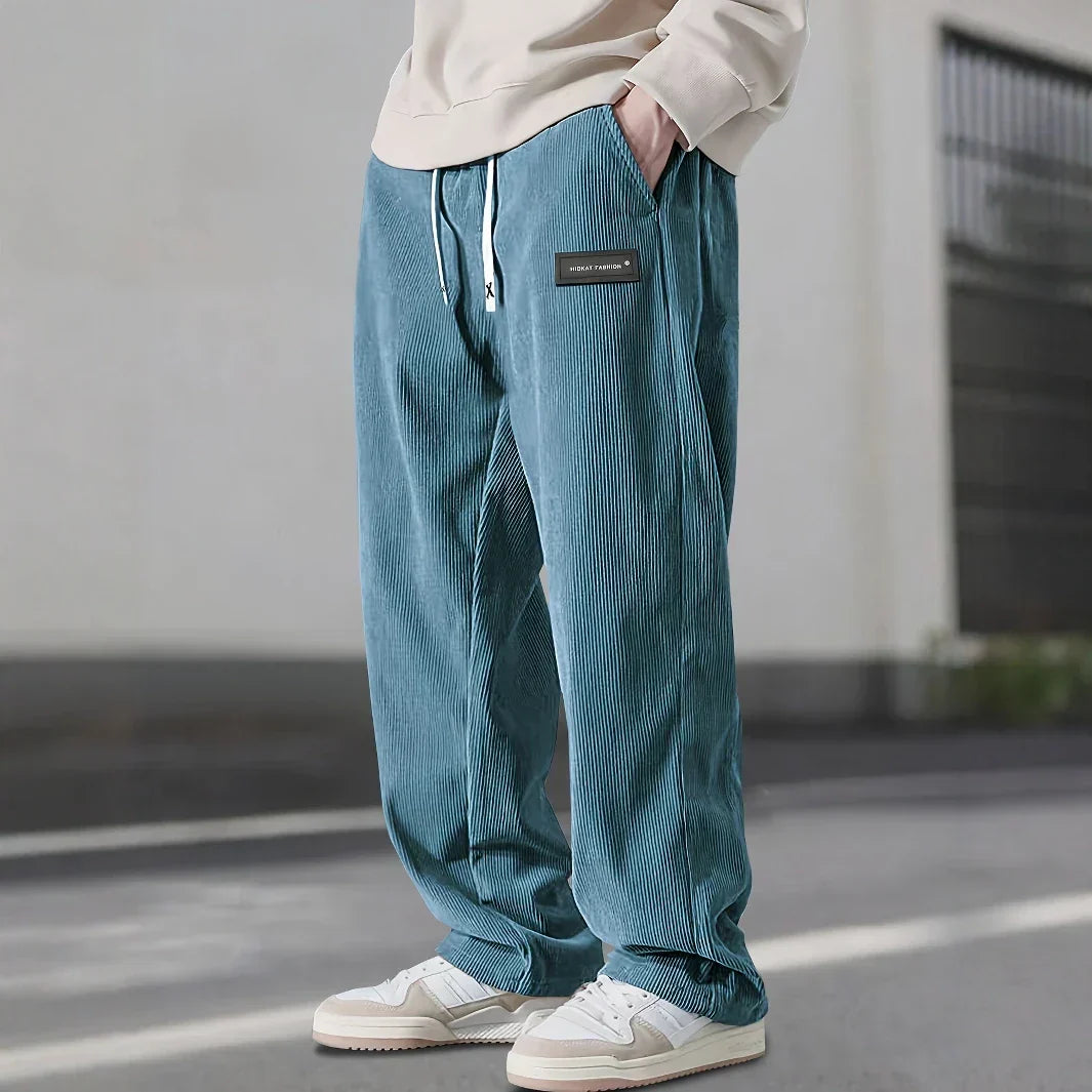 Luné® | Thomas — Verfijnde Corduroy Herenbroek