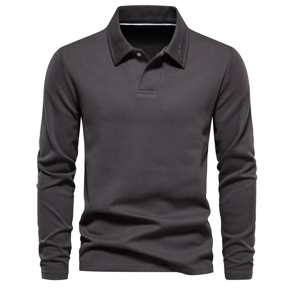 Luné® | Sebastian — Casual Herenpolo met Tijdloze Uitstraling