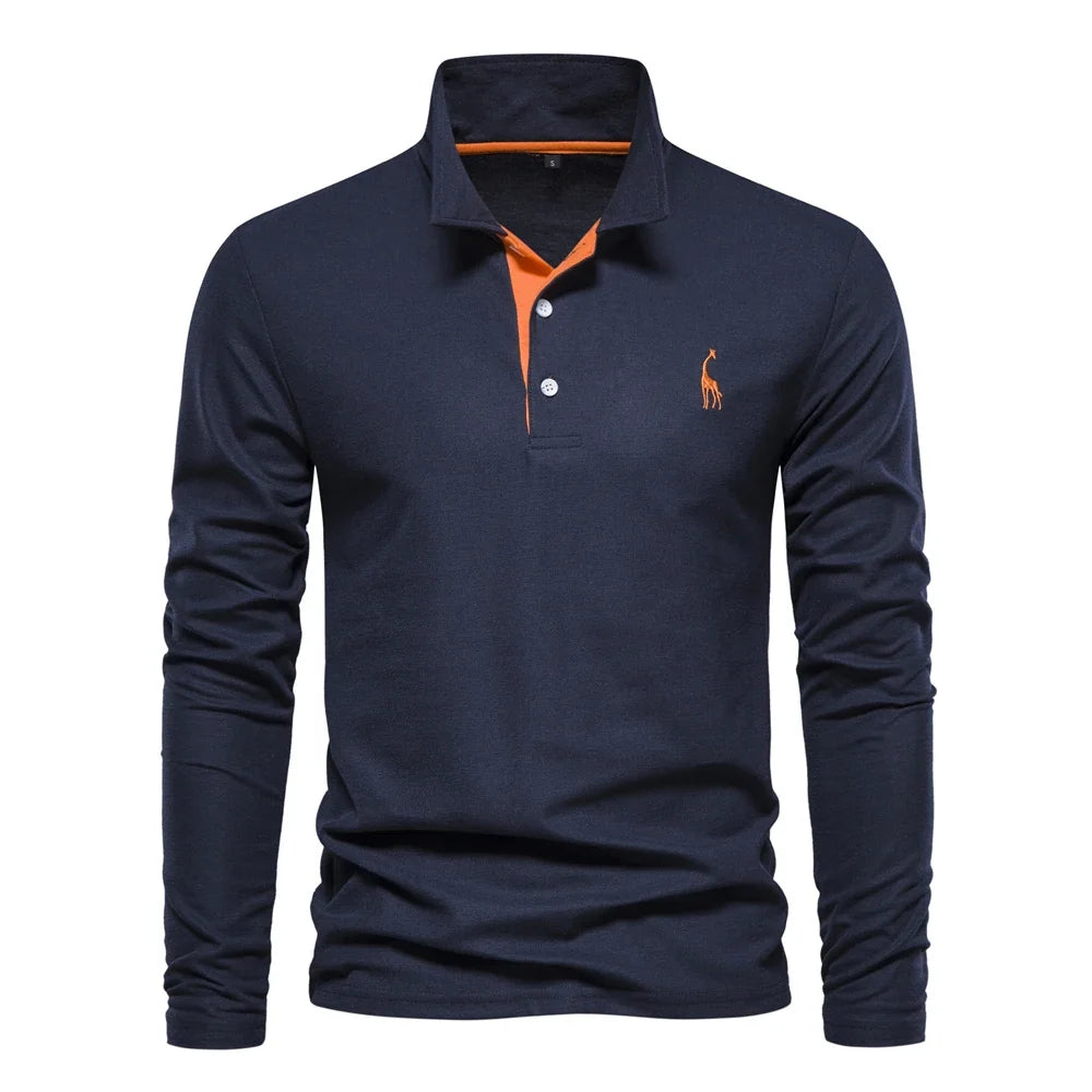 Zalecta | Luxe Polo Longsleeve