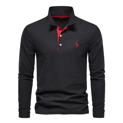 Zalecta | Luxe Polo Longsleeve