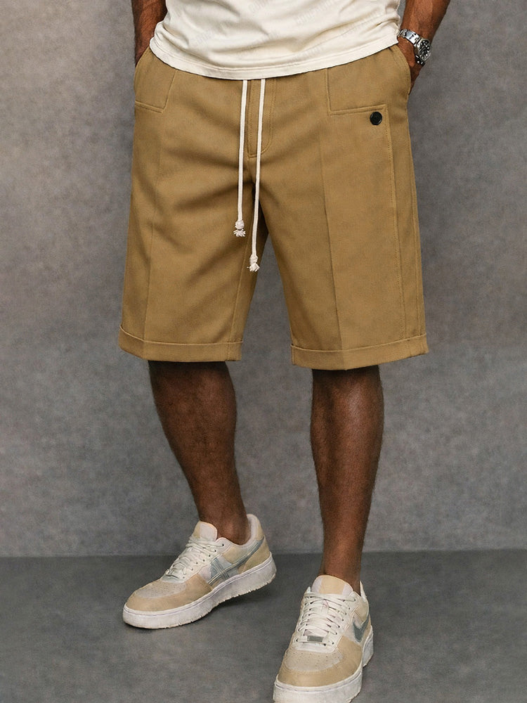 Essential Urban Casual Drawstring Shorts
