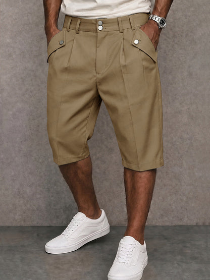 Smart Casual Summer Pinstripe Shorts