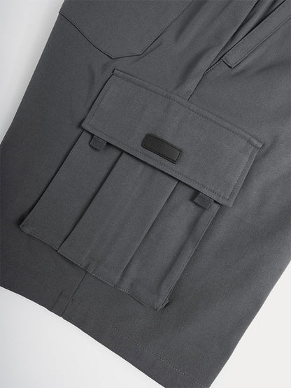 Relaxed Fit Utility Cargo Shorts