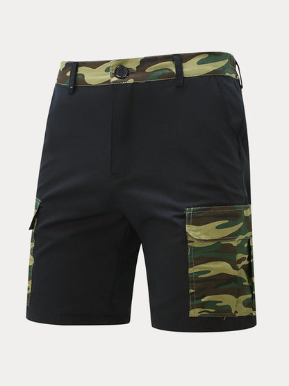 Luné® | Milan — Moderne Camouflage Cargo Shorts