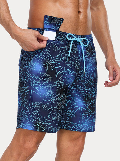 Vacation Ready Compression Lined Swim Trunks