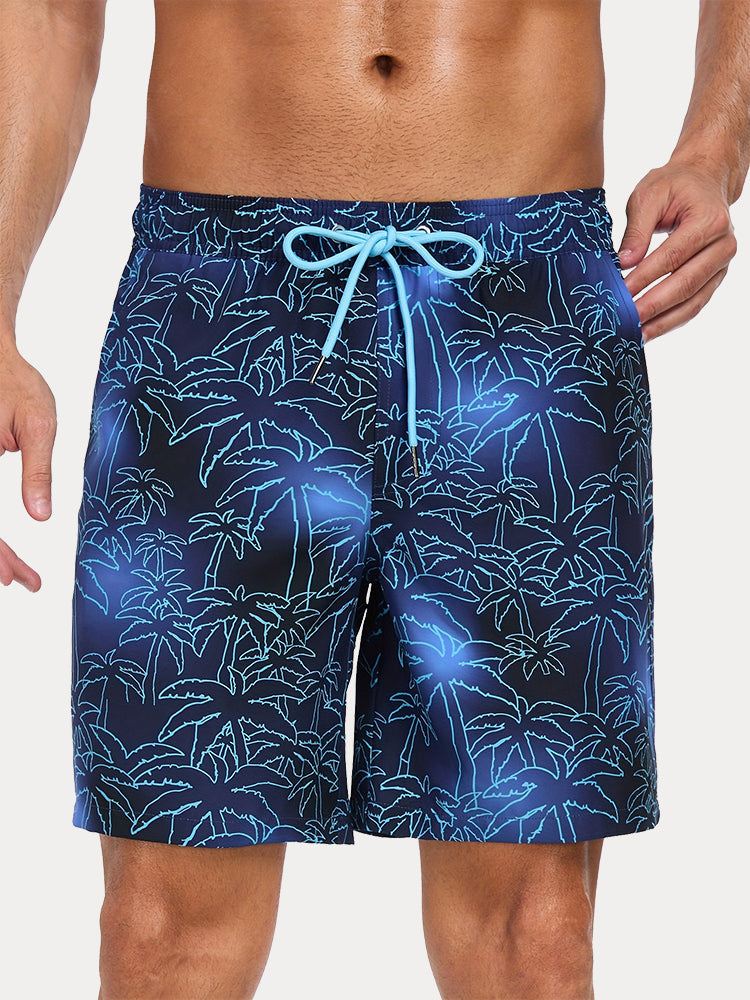 Vacation Ready Compression Lined Swim Trunks