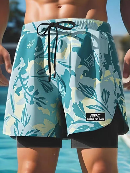 Men's Summer Printed Boardshorts
