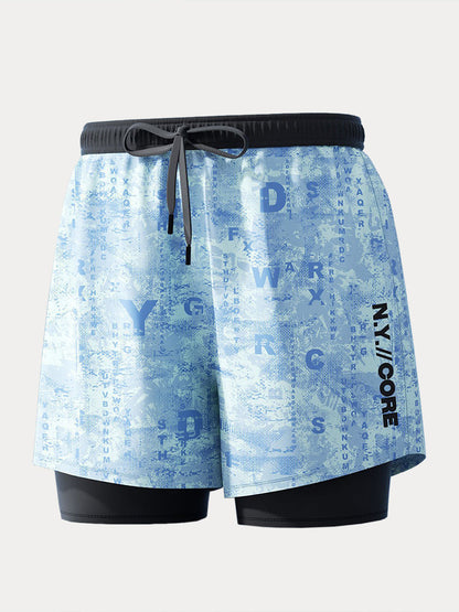 Summer Drifter Printed Boardshorts