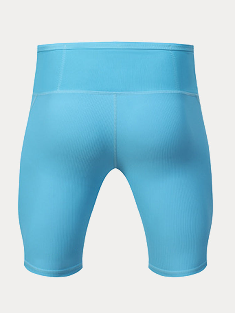 Men's Pro-Stretch Compression Running Shorts