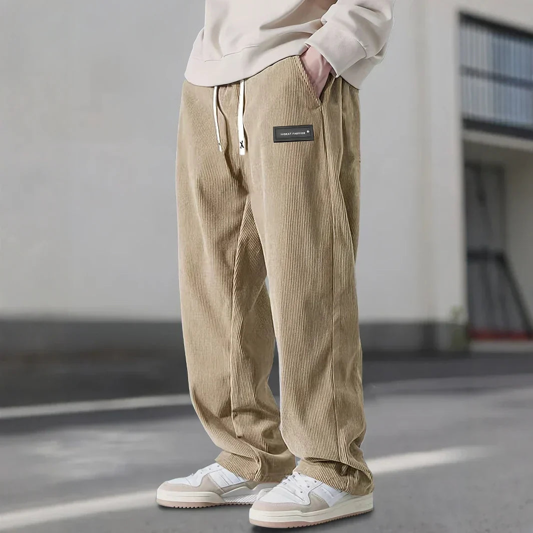 Luné® | Thomas — Verfijnde Corduroy Herenbroek
