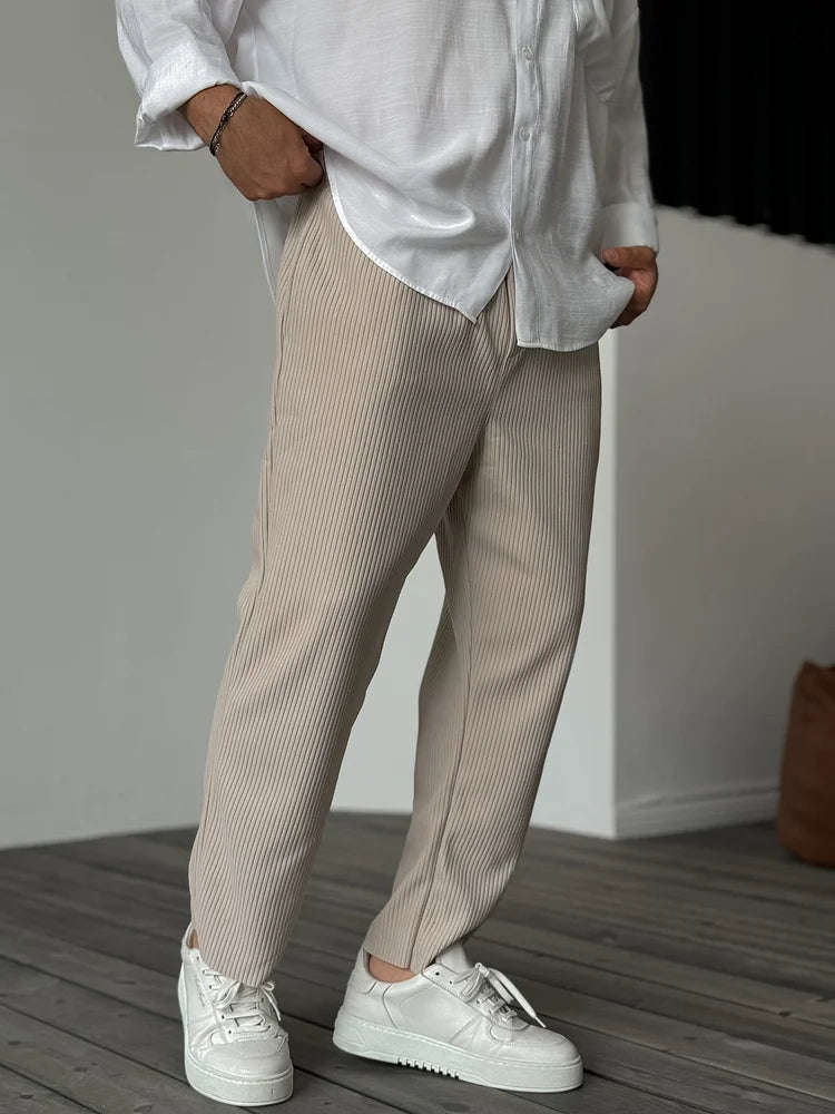 Luné® | Oliver — Zachte Luxe Herenbroek met Verfijnde Pasvorm