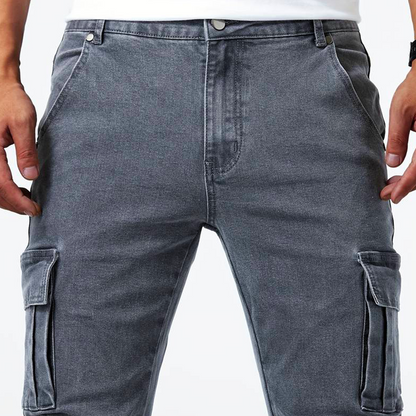 Laluna® | Stretchy Cargo Jeans