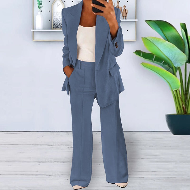 Van Dalen Mode® | Valentina – Elegante Tweedelige Damespak Set