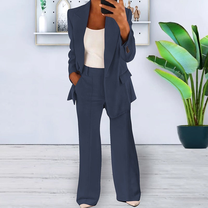 Van Dalen Mode® | Valentina – Elegante Tweedelige Damespak Set