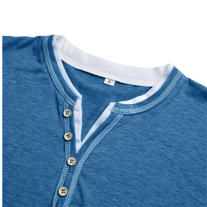Finn | Stijlvolle Henley T-shirt