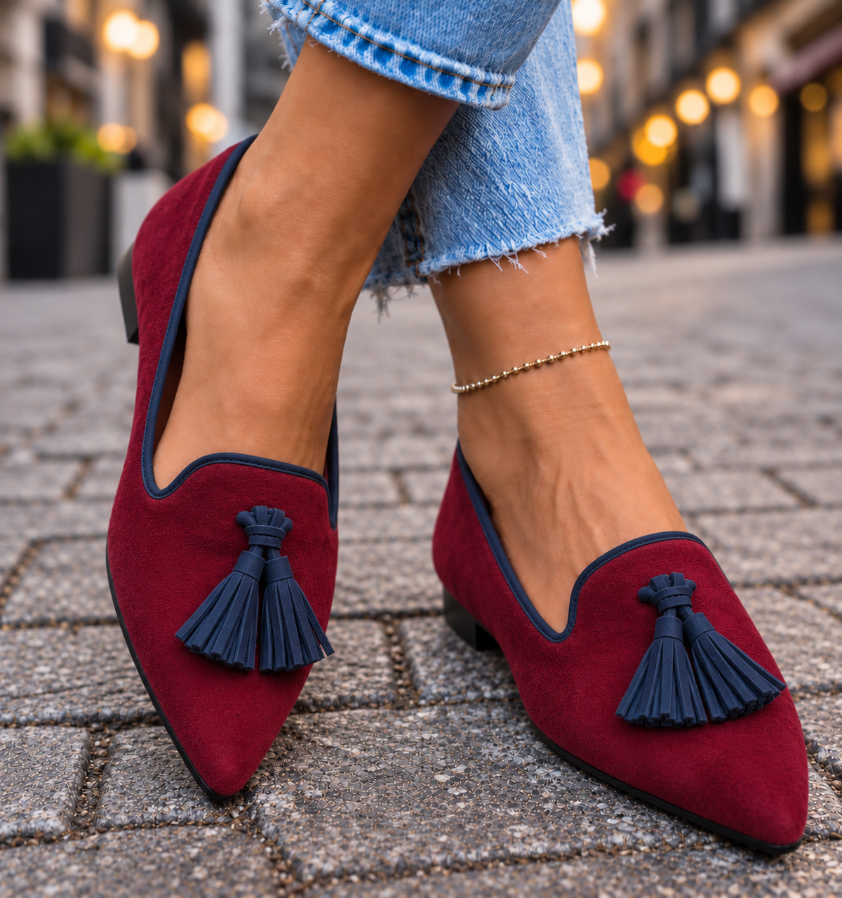 Van Dalen Mode® | Elodie — Elegante Tassel Loafers