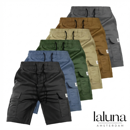 Zomerse Korte Cargobroek met Elastische Taille