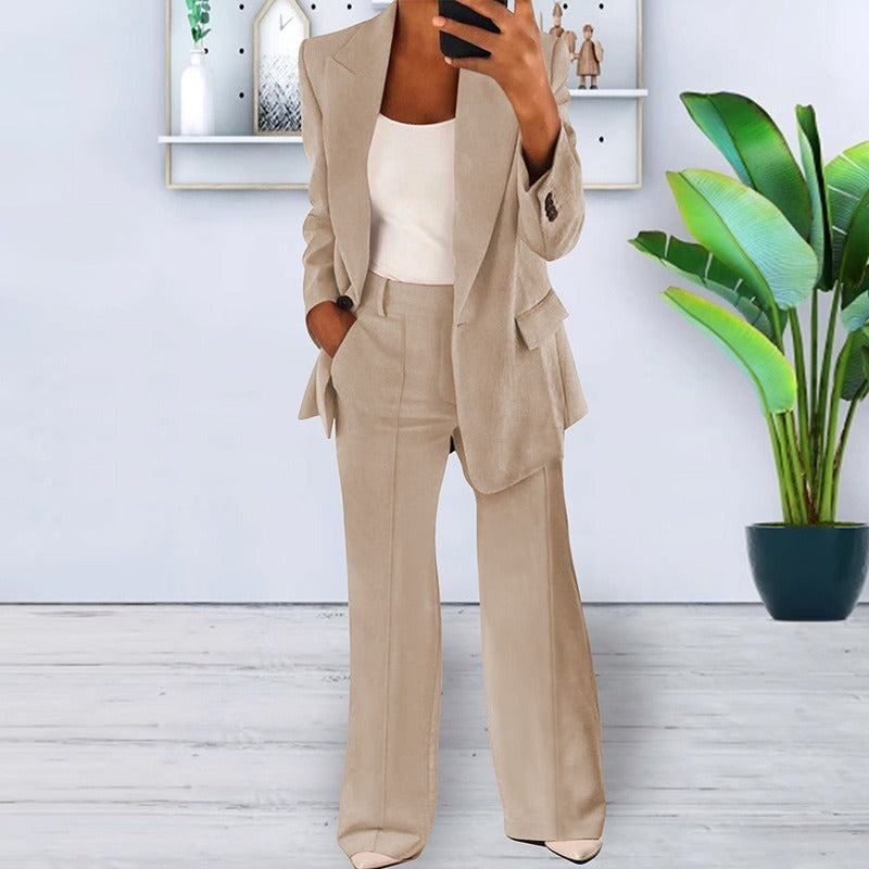 Van Dalen Mode® | Valentina – Elegante Tweedelige Damespak Set
