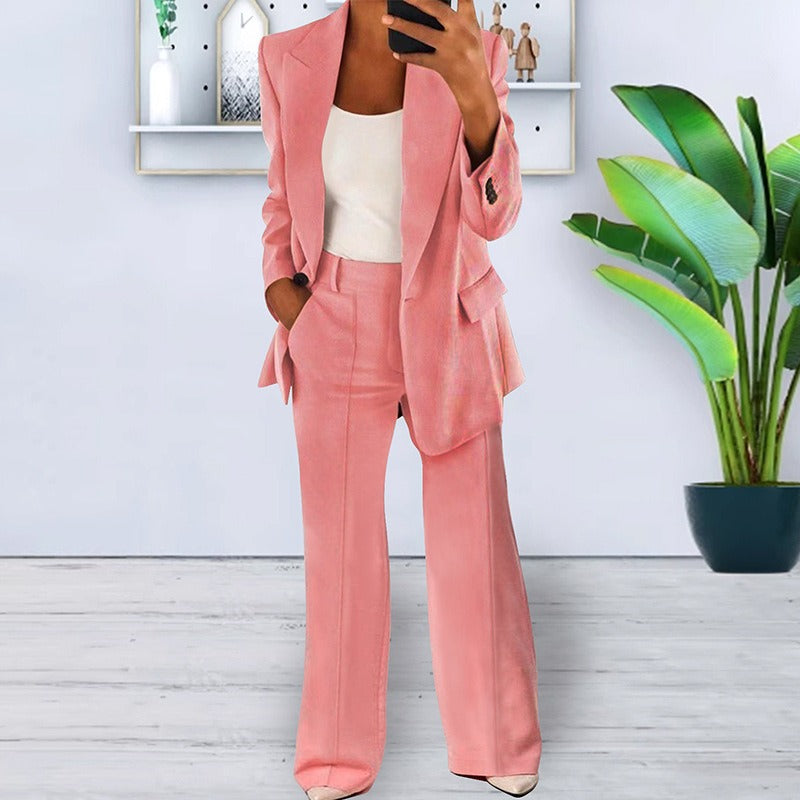 Van Dalen Mode® | Valentina – Elegante Tweedelige Damespak Set