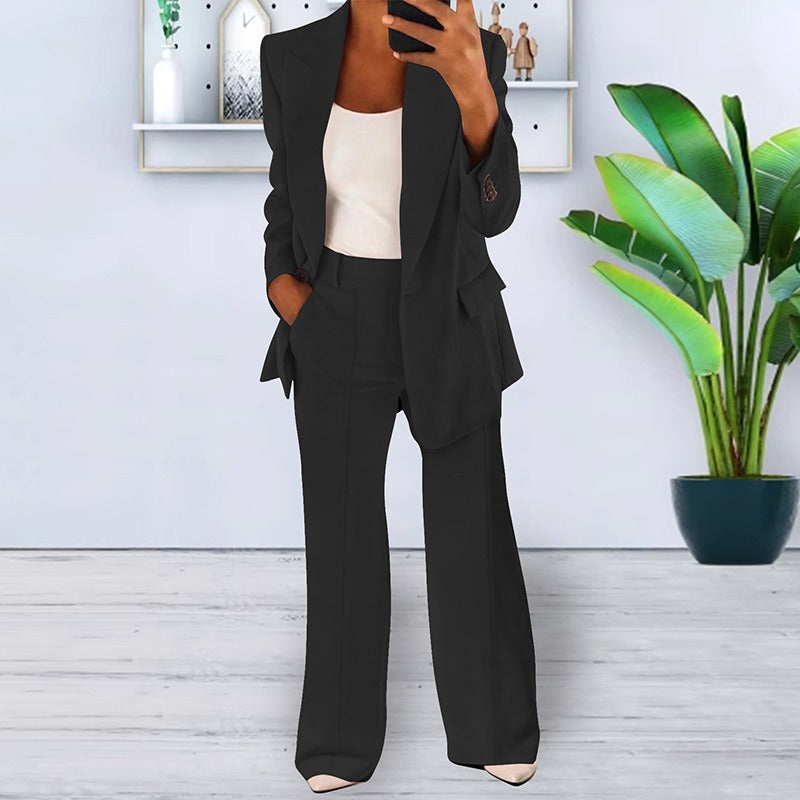 Van Dalen Mode® | Valentina – Elegante Tweedelige Damespak Set